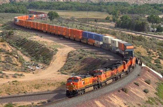 Transfert de fret ferroviaire international de Guangzhou aux États-Unis