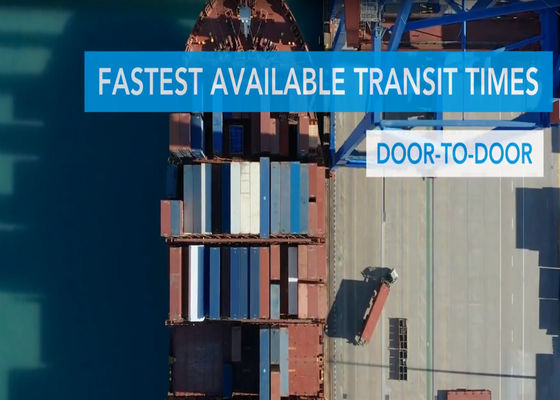 Transports internationaux de fret maritime de Guangzhou vers les États-Unis et l'Europe