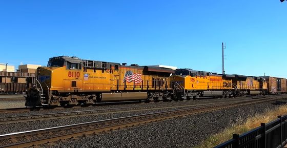 Expédiateur de fret ferroviaire de la Chine à l'Europe
