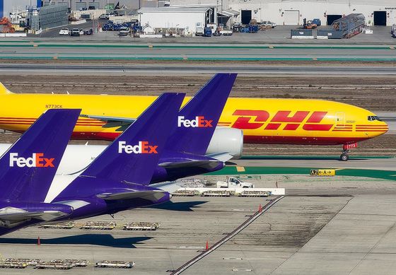 Suivi du transport de marchandises DHL Fret international 3-5 jours ouvrables