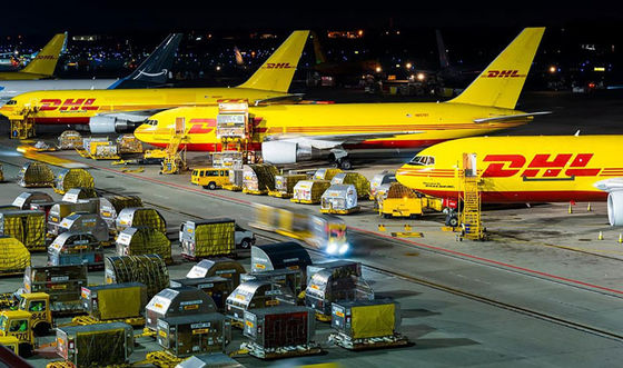 Services de logistique internationaux DHL pour le fret aérien